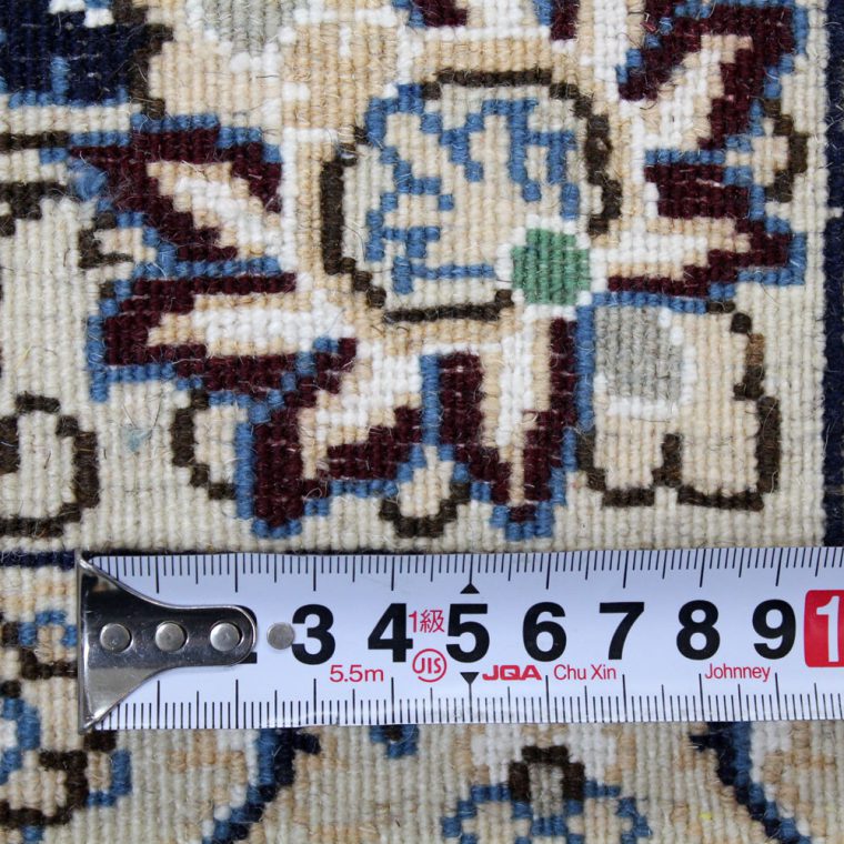WNDS-69　ナイン産ペルシャ絨毯　200×150cm　