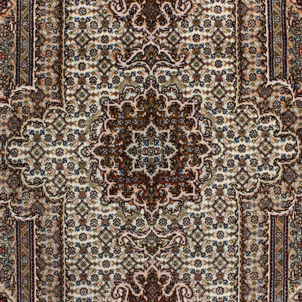 WTAS-38　タブリーズ産ペルシャ絨毯　105×63cm
