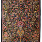 SQBS-583　クム産　ジェッディ工房　124×78cm