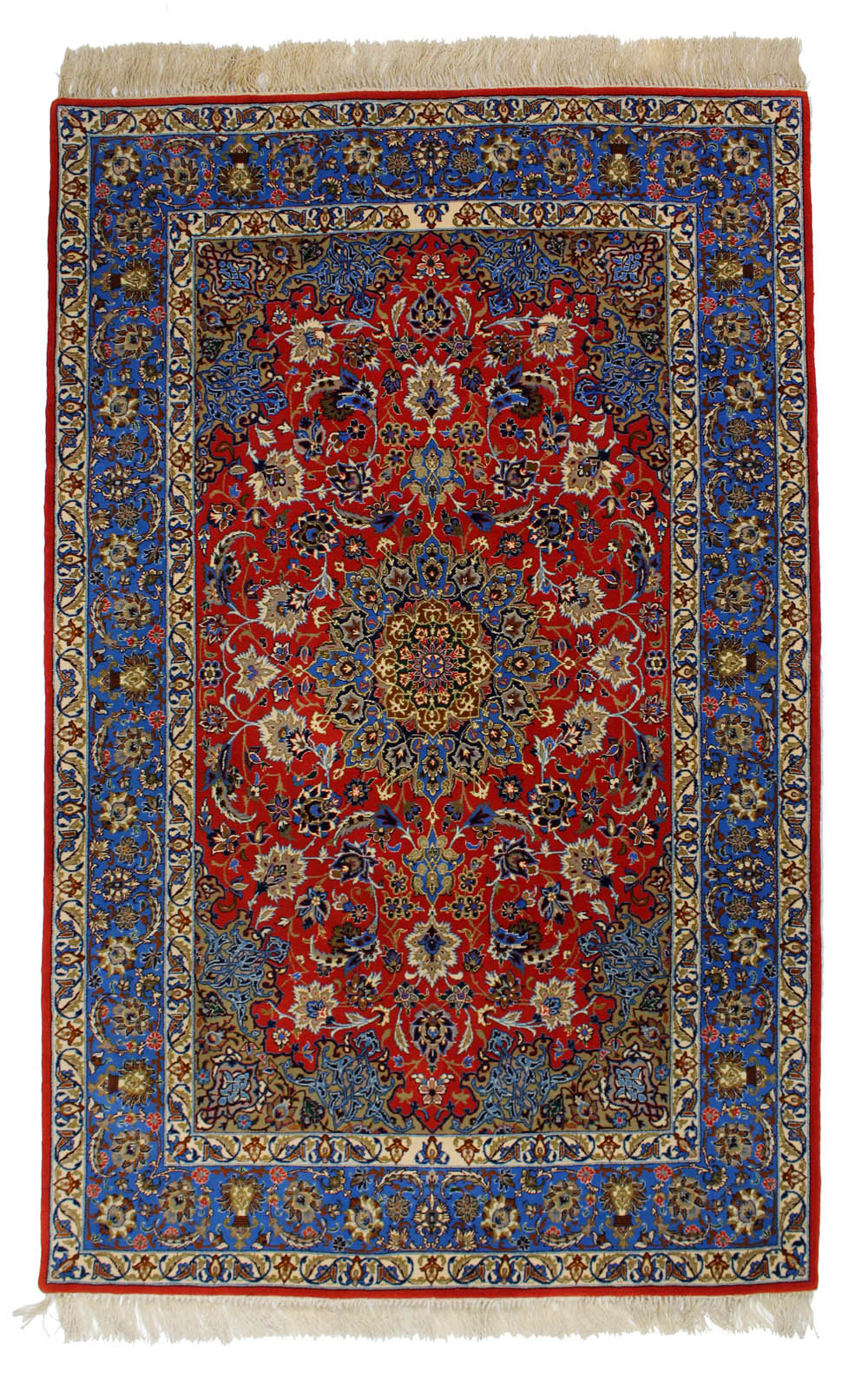 WECS-114　イスファハン産ペルシャ絨毯　166×108cm