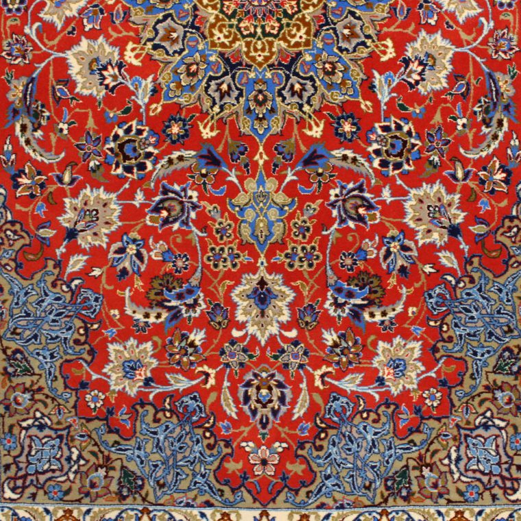 WECS-114　イスファハン産ペルシャ絨毯　166×108cm