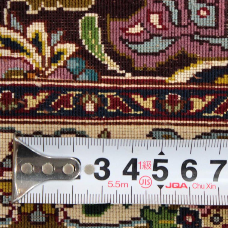 WTDS-30　タブリーズ産ペルシャ絨毯　206×153cm