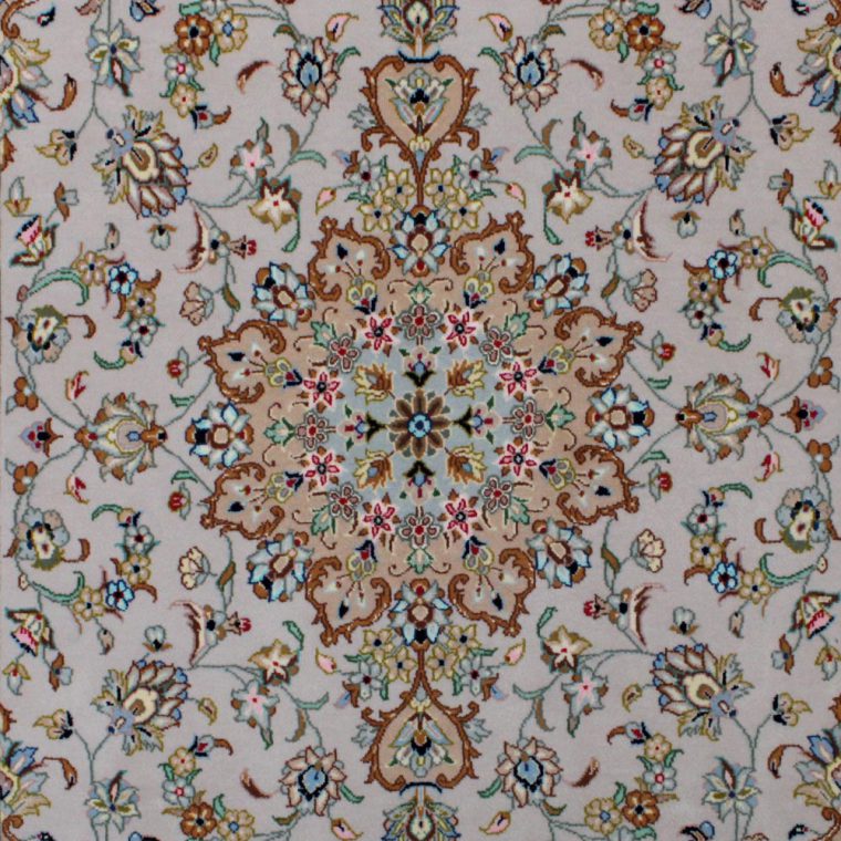 WSES-4　カシャーン産ペルシャ絨毯　220×143cm