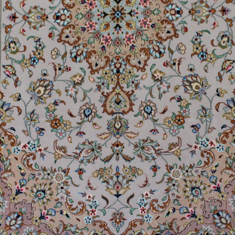 WSES-4　カシャーン産ペルシャ絨毯　220×143cm