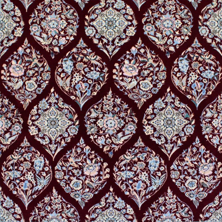 WNES-140　ナイン産ペルシャ絨毯　249×160cm