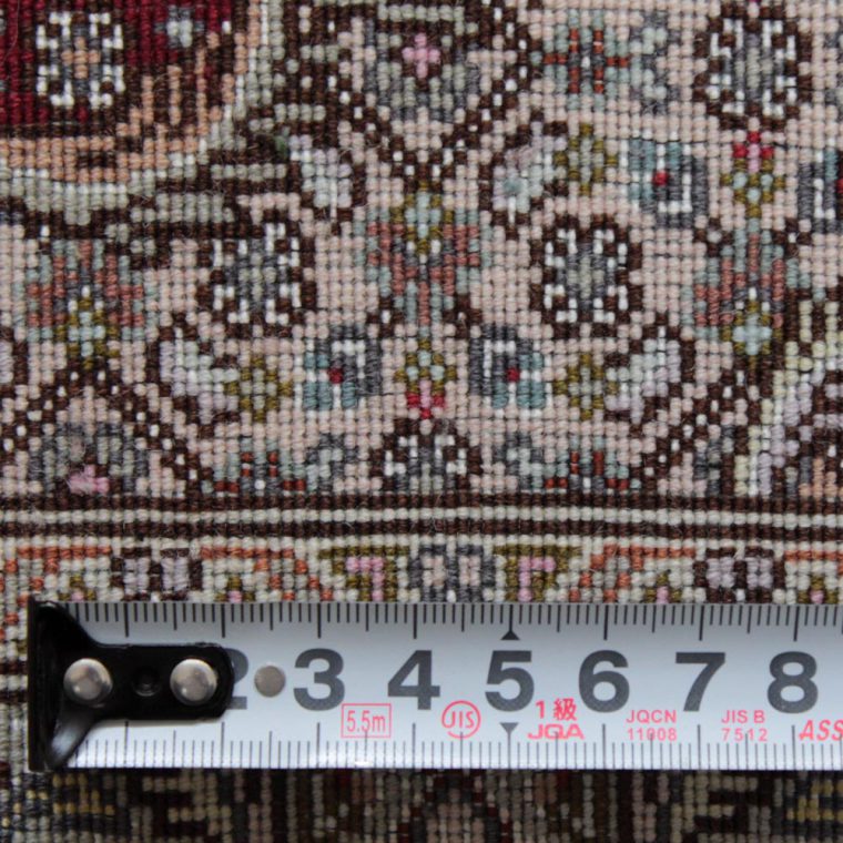 WTAS-41　タブリーズ産ペルシャ絨毯　96×58cm
