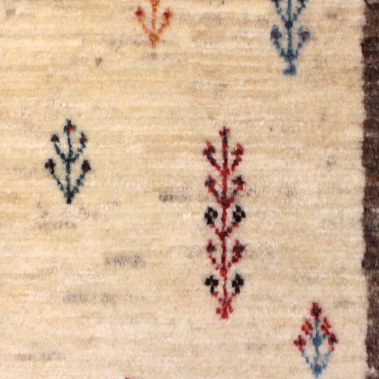 A191044 ギャッベ（ギャベ） 91×62㎝｜ギャッベ｜ペルシャ絨毯の