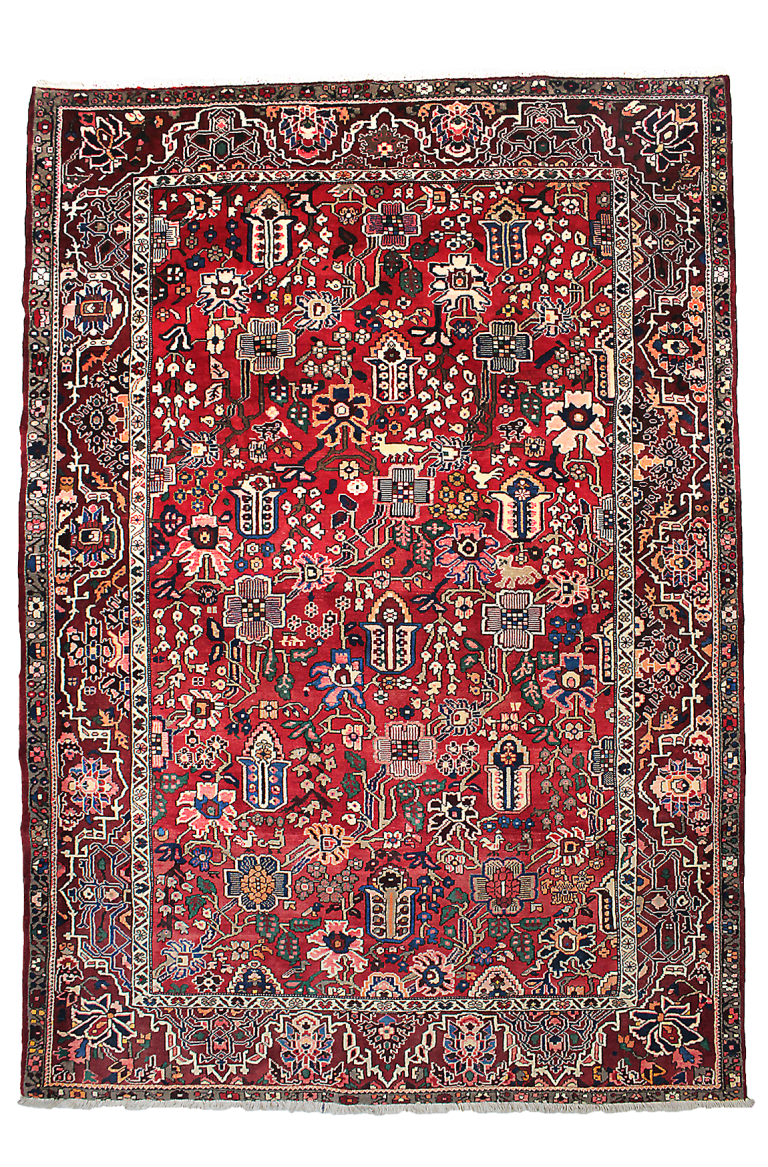 WSFS-85　カシャーン産ペルシャ絨毯　300×200cm