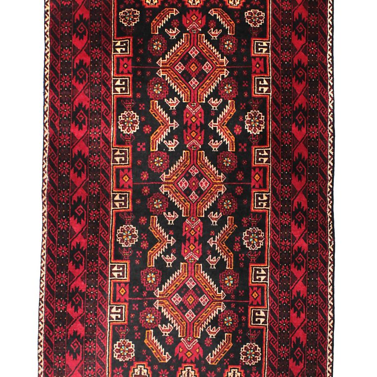 WZDS-77　バルーチ産ペルシャ絨毯 180×105cm