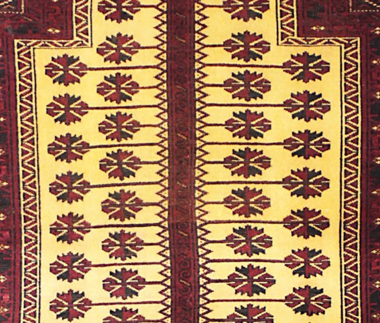 WZCS-21　バルーチ産ペルシャ絨毯　137×102cm