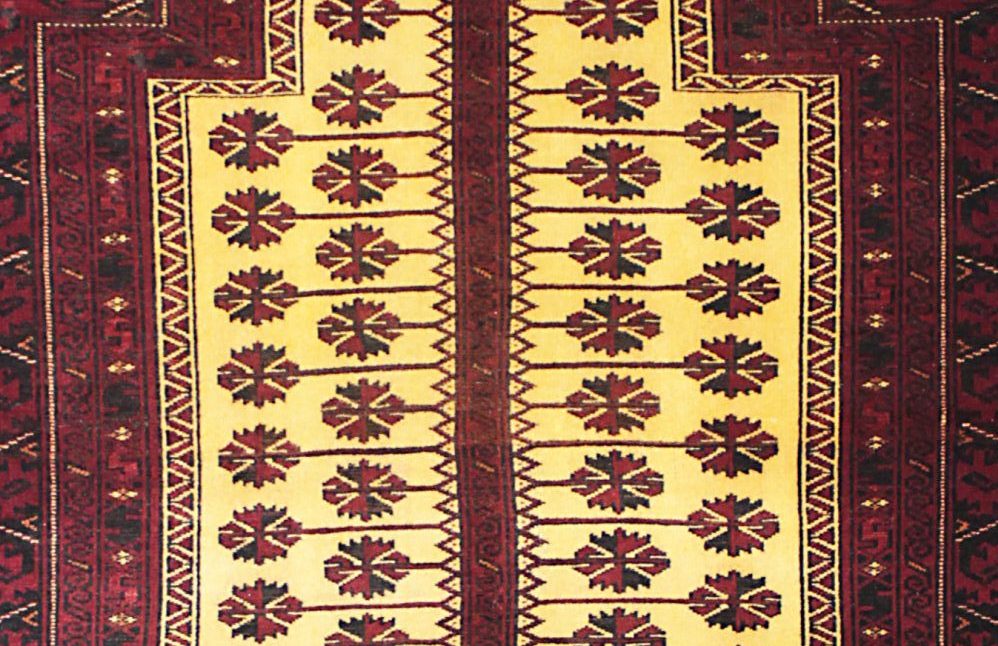 WZCS-21　バルーチ産ペルシャ絨毯　137×102cm