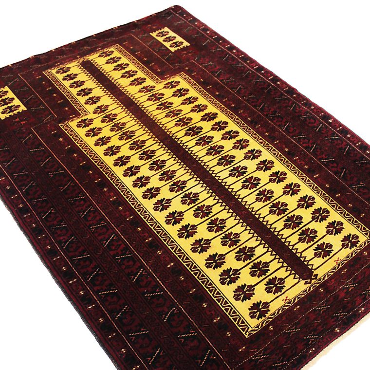 WZCS-21　バルーチ産ペルシャ絨毯　137×102cm