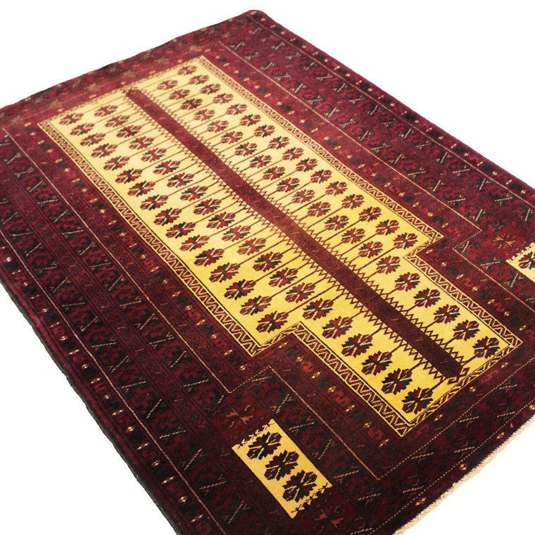 WZCS-21　バルーチ産ペルシャ絨毯　137×102cm