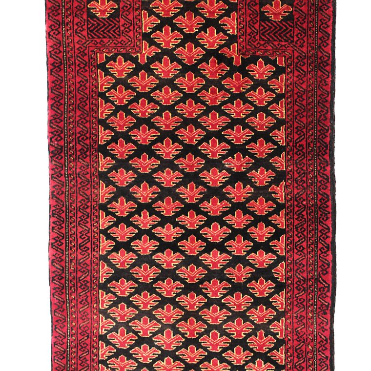 WZCS-26　バルーチ産ペルシャ絨毯　150×90cm