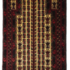 WZCS-25　バルーチ産ペルシャ絨毯　145×90cm