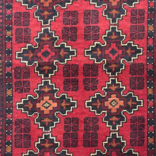 WZIS-41　アフガン産絨毯　廊下敷　142×50cm