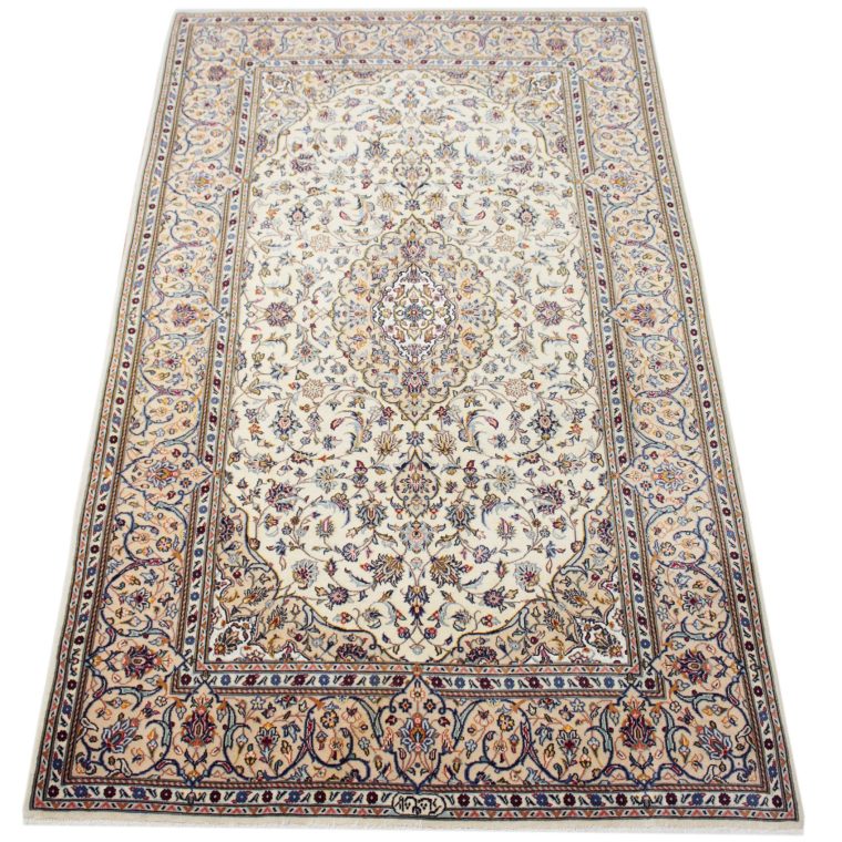 WSDS-10　カシャーン産ペルシャ絨毯　217×134cm