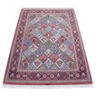 WQDS-8　クム産ペルシャ絨毯　213×150cm
