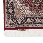WTAS-66　タブリーズ産　ピロジヤン工房　ペルシャ絨毯　95×63cm
