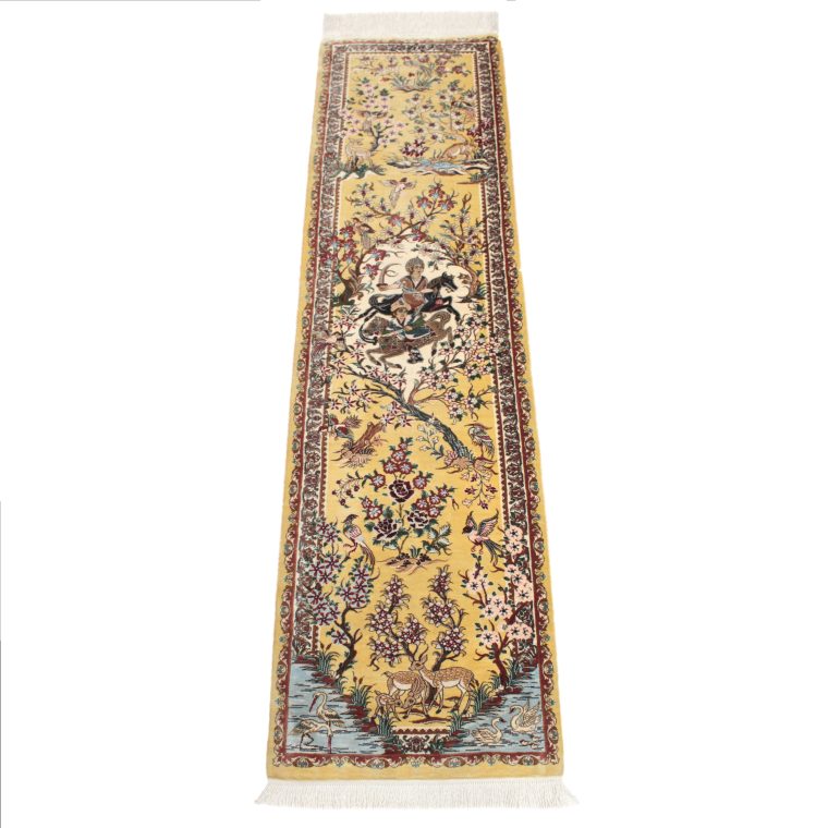 SQIS-69　クム産　ラヒジ工房　150×40cm