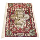 WTAS-24　タブリーズ産ペルシャ絨毯　86×60cm