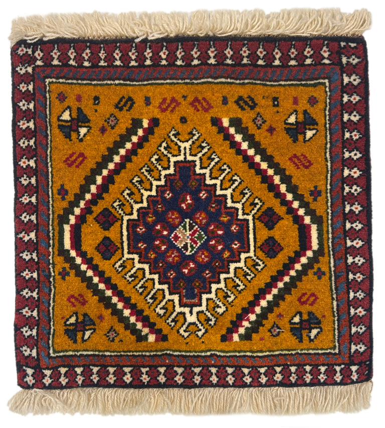 No.69　ペルシャ絨毯　45×45cm