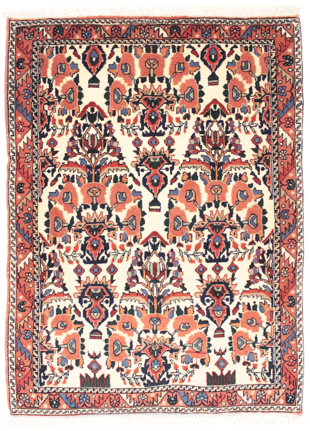 WSBS-14 カシャーン産ペルシャ絨毯 107×80cm