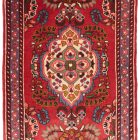 WSBS-12　カシャーン産ペルシャ絨毯　130×74cm